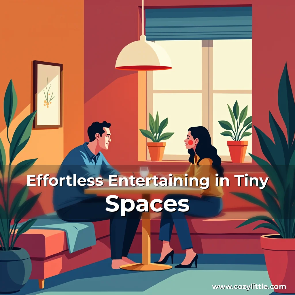 Read more about the article Effortless Entertaining in Tiny Spaces