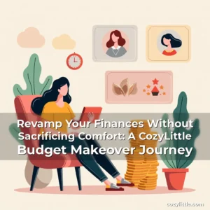 Artistic representation for Revamp Your Finances Without Sacrificing Comfort: A CozyLittle Budget Makeover Journey