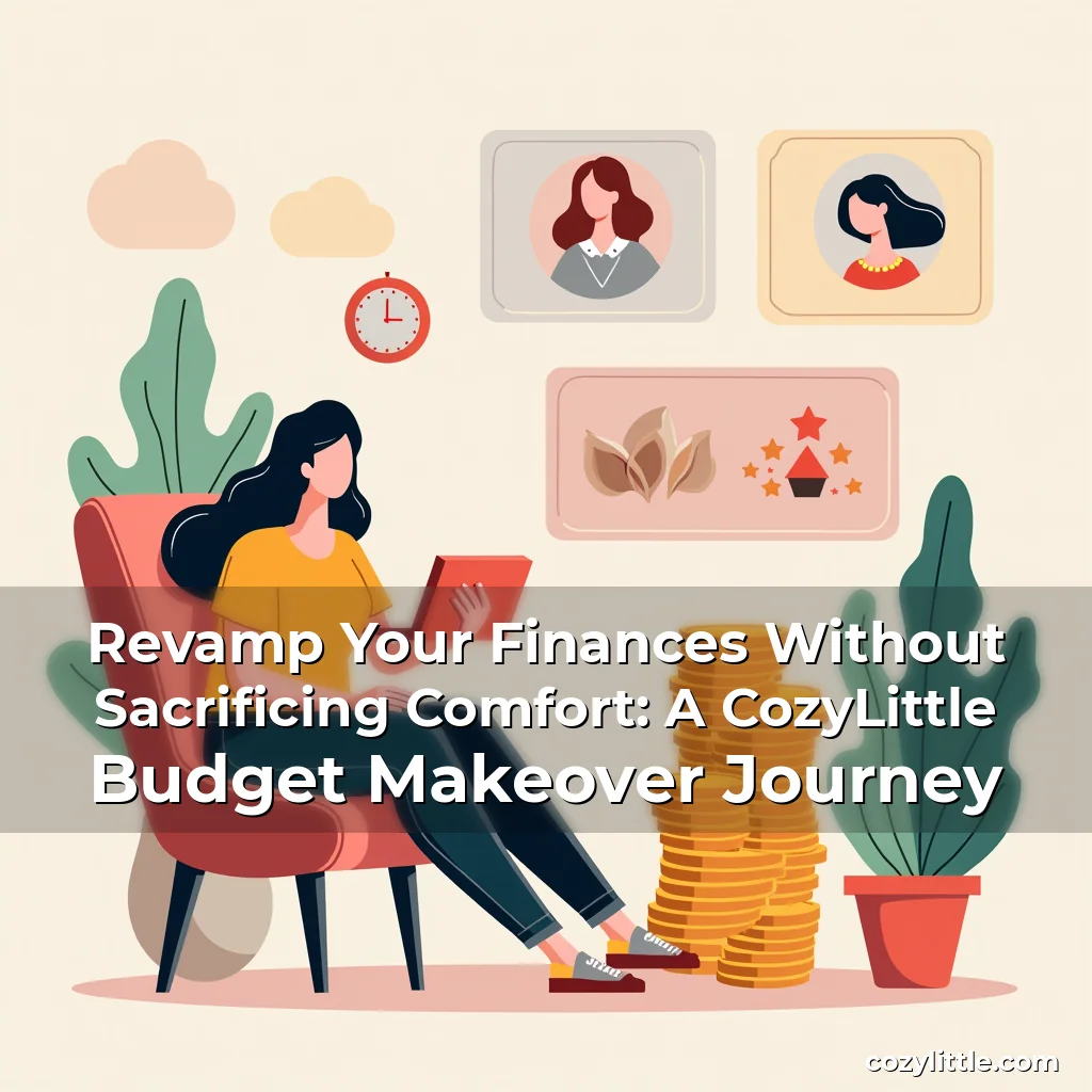 Read more about the article Revamp Your Finances Without Sacrificing Comfort: A CozyLittle Budget Makeover Journey