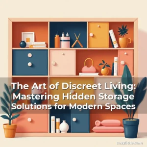 Read more about the article The Art of Discreet Living: Mastering Hidden Storage Solutions for Modern Spaces