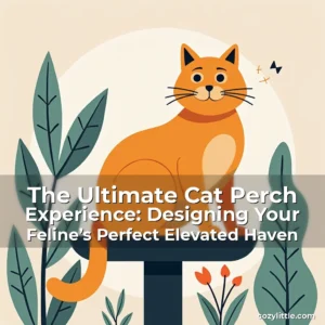 Artistic representation for The Ultimate Cat Perch Experience: Designing Your Feline’s Perfect Elevated Haven