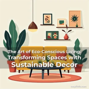 Artistic representation for The Art of Eco-Conscious Living: Transforming Spaces with Sustainable Decor