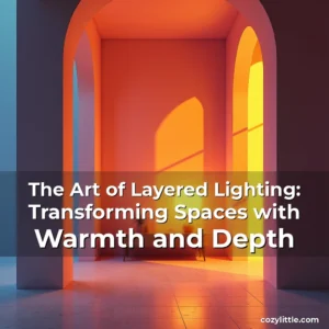 Read more about the article The Art of Layered Lighting: Transforming Spaces with Warmth and Depth