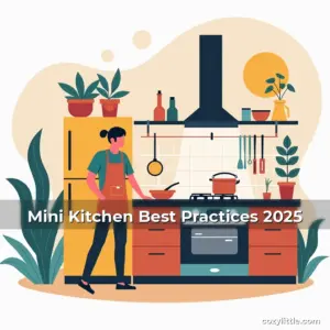 Artistic representation for Mini Kitchen Best Practices 2025