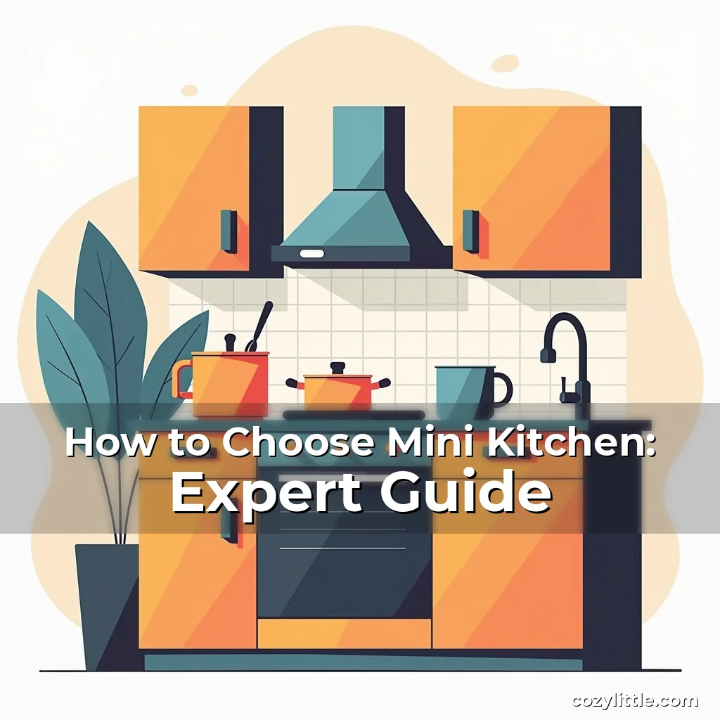 Artistic representation for How to Choose Mini Kitchen: Expert Guide