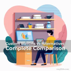 Artistic representation for Custom Builtins vs Alternatives: Complete Comparison