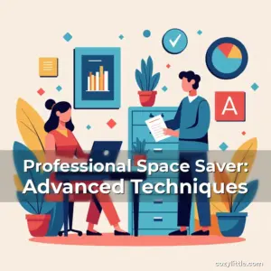 Artistic representation for Professional Space Saver: Advanced Techniques