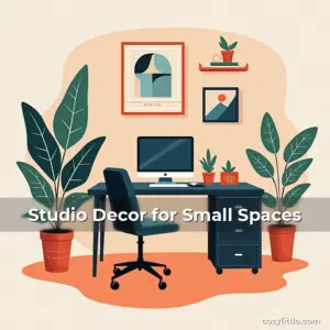 Artistic representation for Studio Decor for Small Spaces