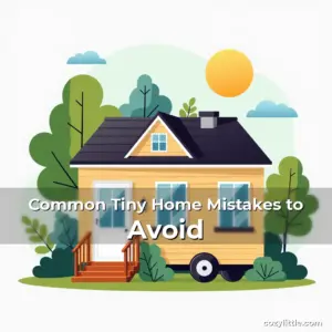 Artistic representation for Common Tiny Home Mistakes to Avoid