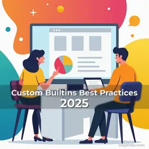 Artistic representation for Custom Builtins Best Practices 2025