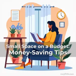 Artistic representation for Small Space on a Budget: Money-Saving Tips