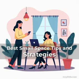 Artistic representation for Best Small Space Tips and Strategies