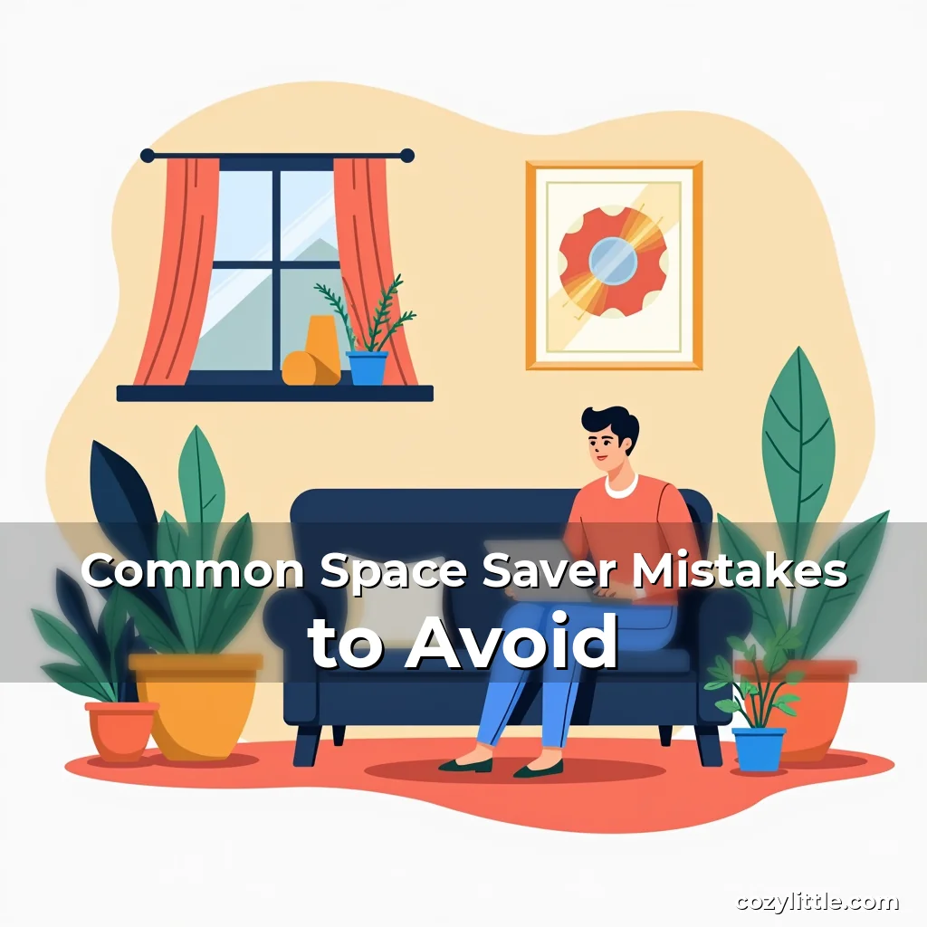 Artistic representation for Common Space Saver Mistakes to Avoid