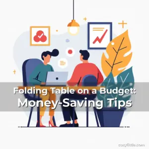 Artistic representation for Folding Table on a Budget: Money-Saving Tips