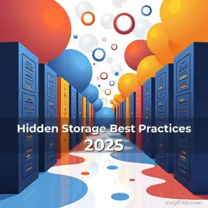 Artistic representation for Hidden Storage Best Practices 2025