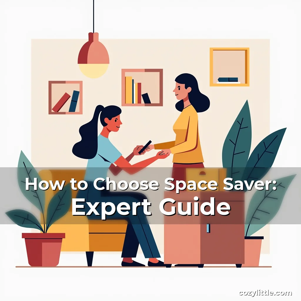 Artistic representation for How to Choose Space Saver: Expert Guide