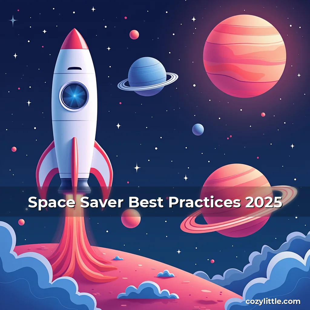 Artistic representation for Space Saver Best Practices 2025