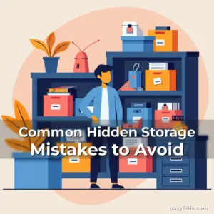 Artistic representation for Common Hidden Storage Mistakes to Avoid