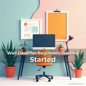 Artistic representation for Wall Desk for Beginners: Getting Started