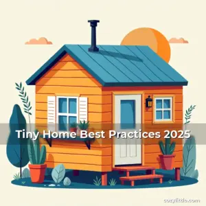 Artistic representation for Tiny Home Best Practices 2025