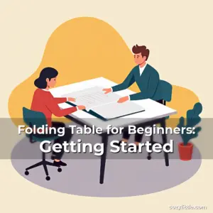 Artistic representation for Folding Table for Beginners: Getting Started