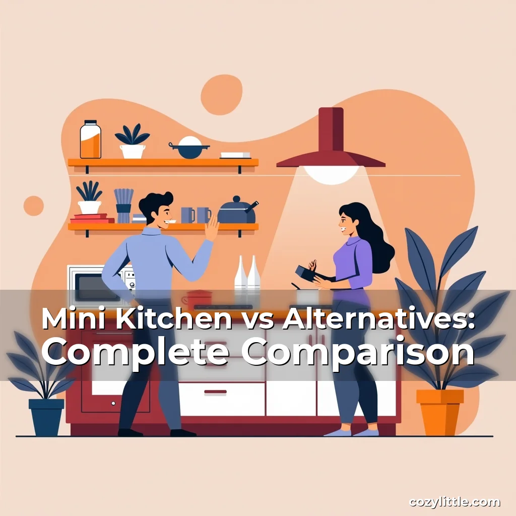 Artistic representation for Mini Kitchen vs Alternatives: Complete Comparison
