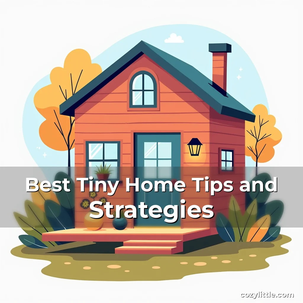 Artistic representation for Best Tiny Home Tips and Strategies