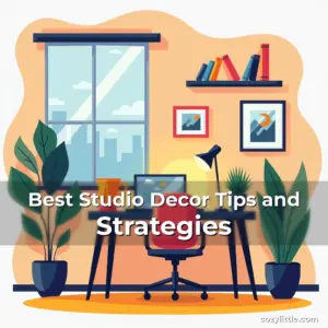 Artistic representation for Best Studio Decor Tips and Strategies