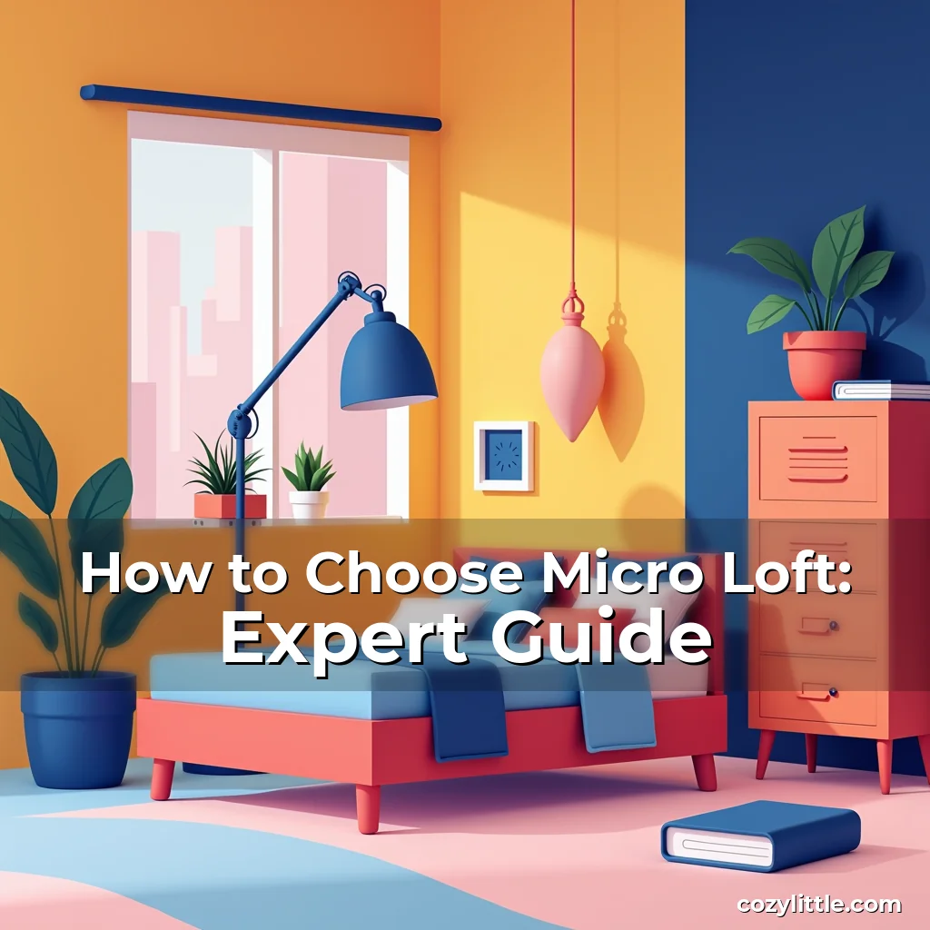 Artistic representation for How to Choose Micro Loft: Expert Guide