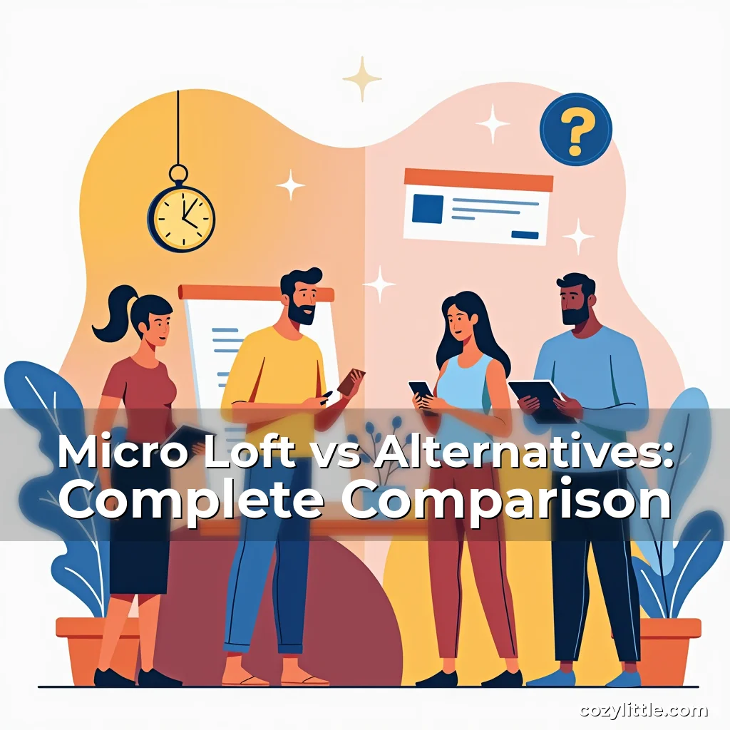 Artistic representation for Micro Loft vs Alternatives: Complete Comparison